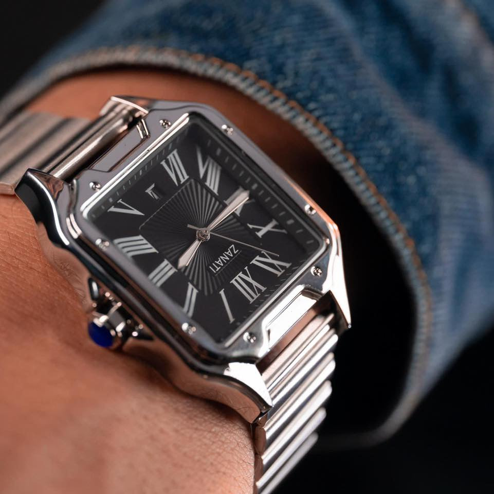 Vèloce / Silver - Black Dial