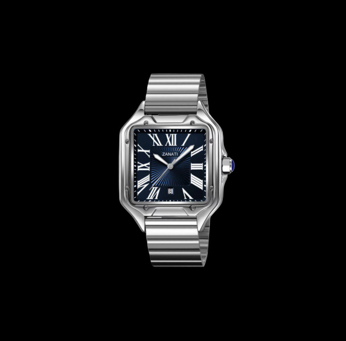 Vèloce / Silver - Blue Dial