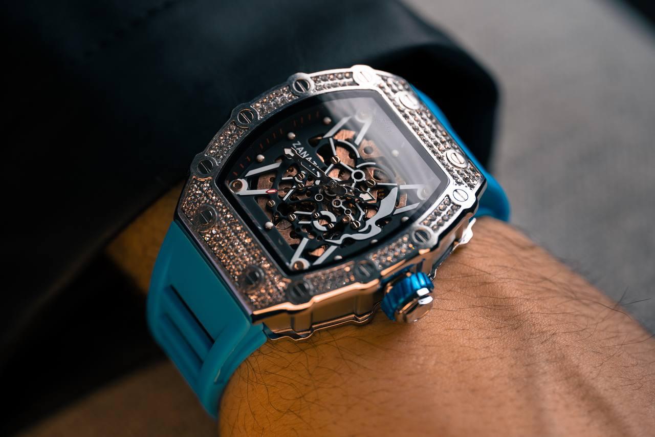 Billionaire / Baby blue strap