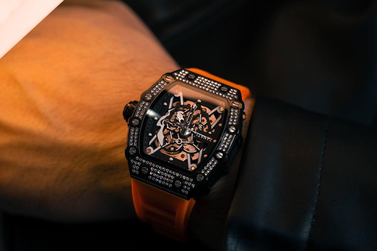 Billionaire / Orange strap