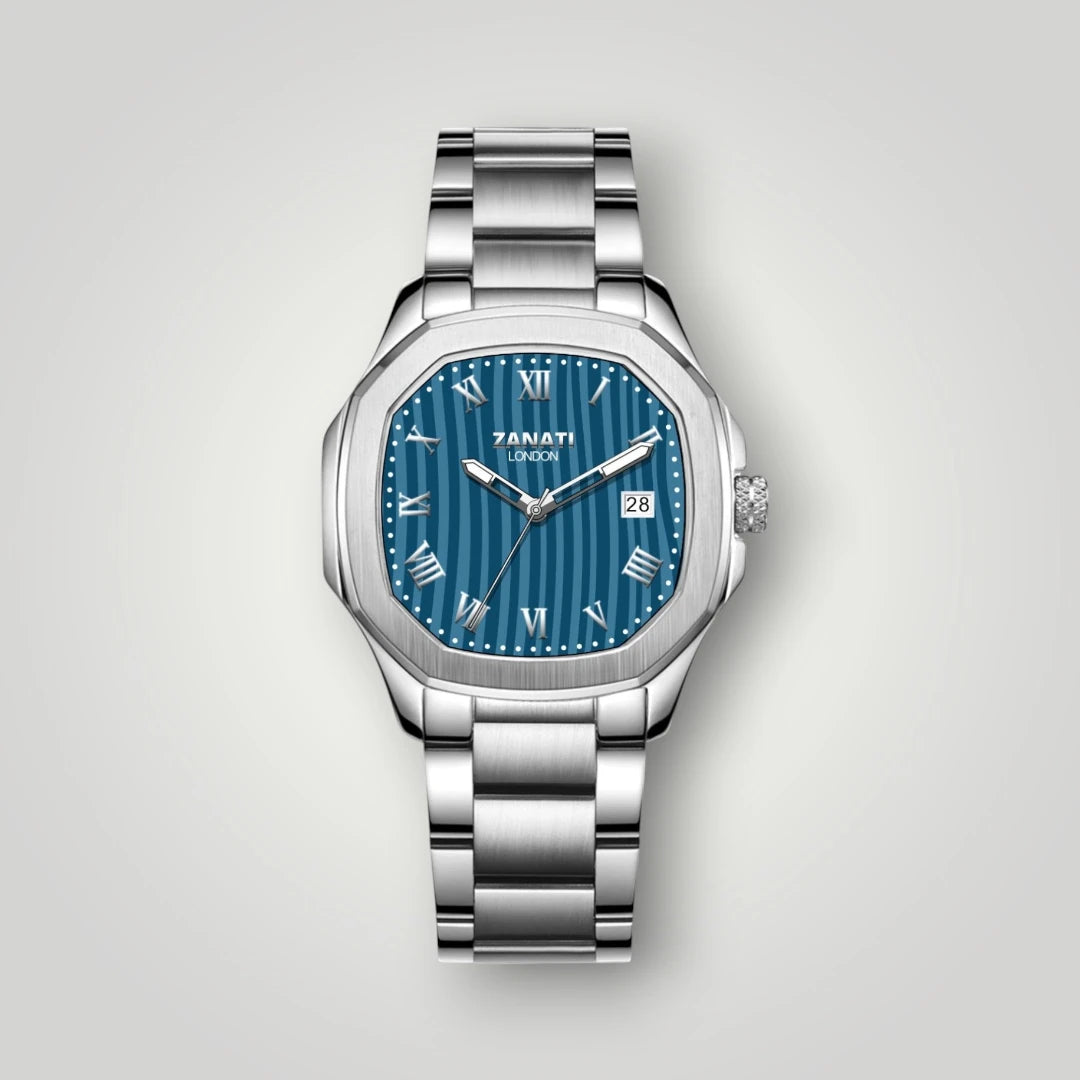 Von Klara 36mm — Blue Dial Silver Edition