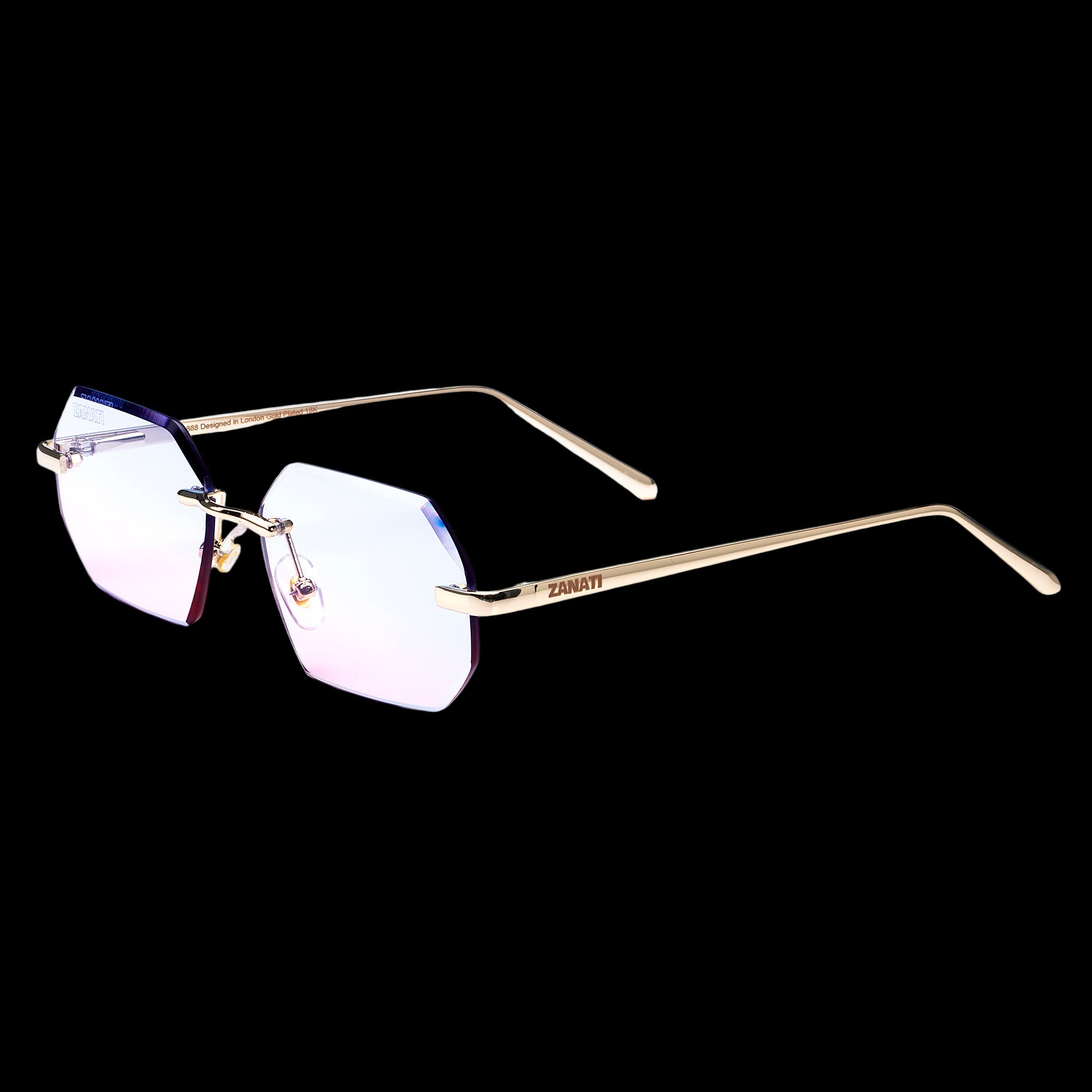 Wilos / Pink & Blue Diamond Cut