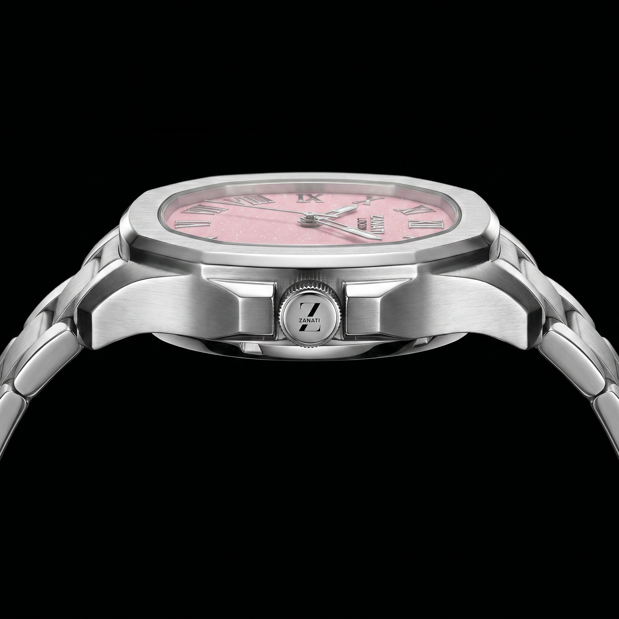Von Klara² - 36mm Silver / Pink Dial