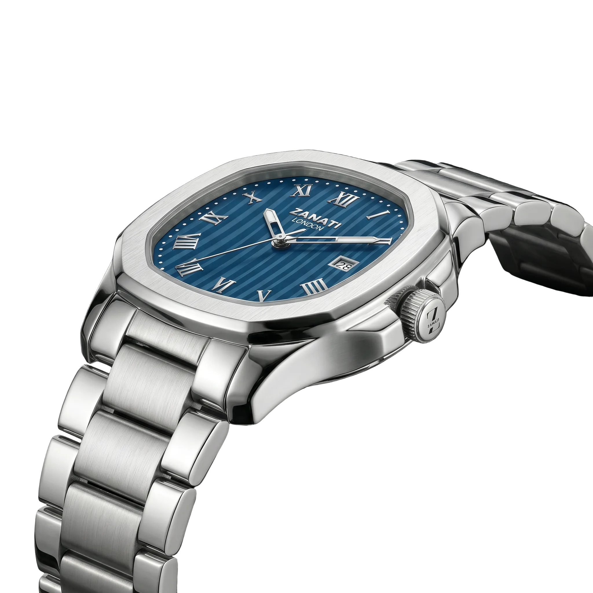 Von Klara 36mm — Blue Dial Silver Edition