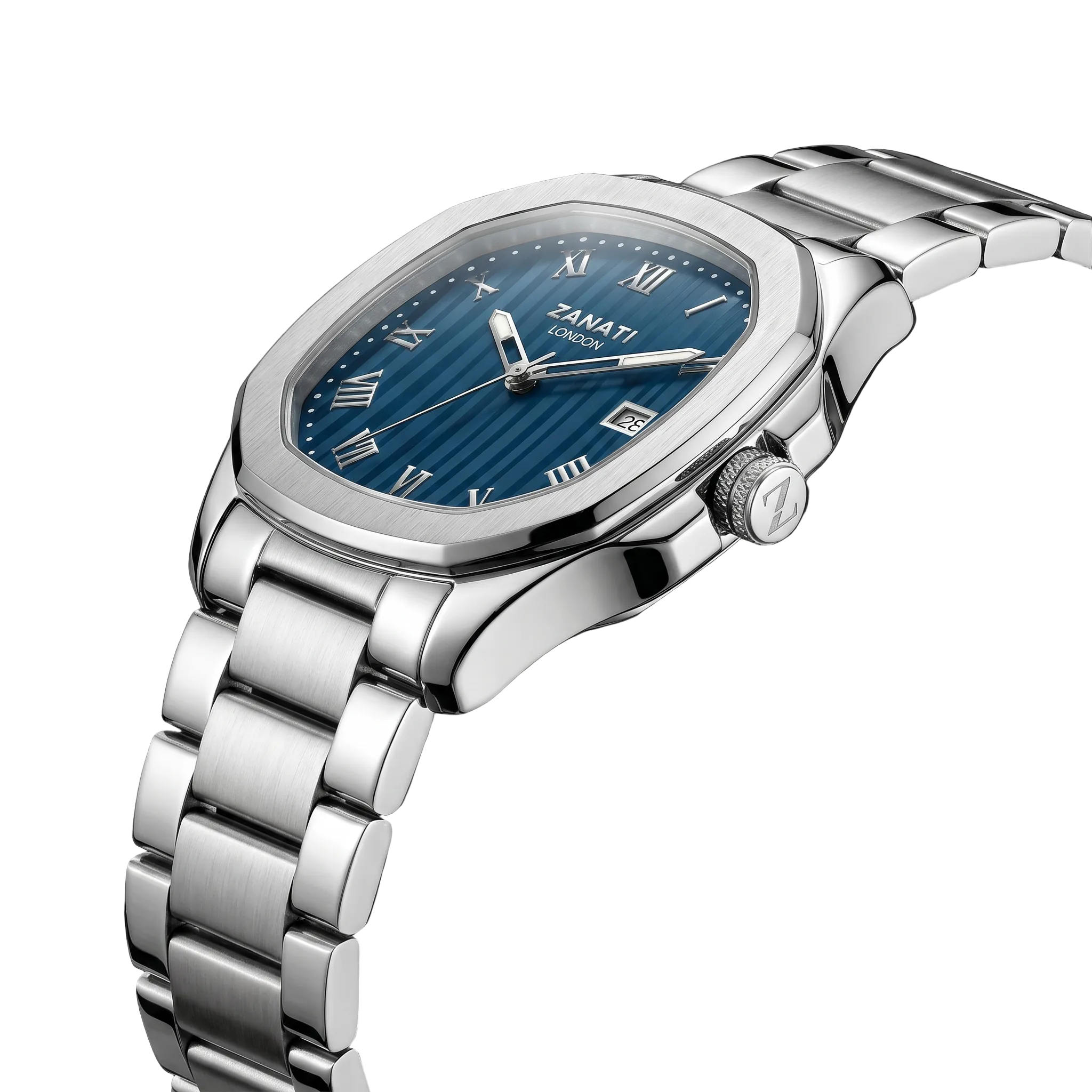 Von Klara 36mm — Blue Dial Silver Edition