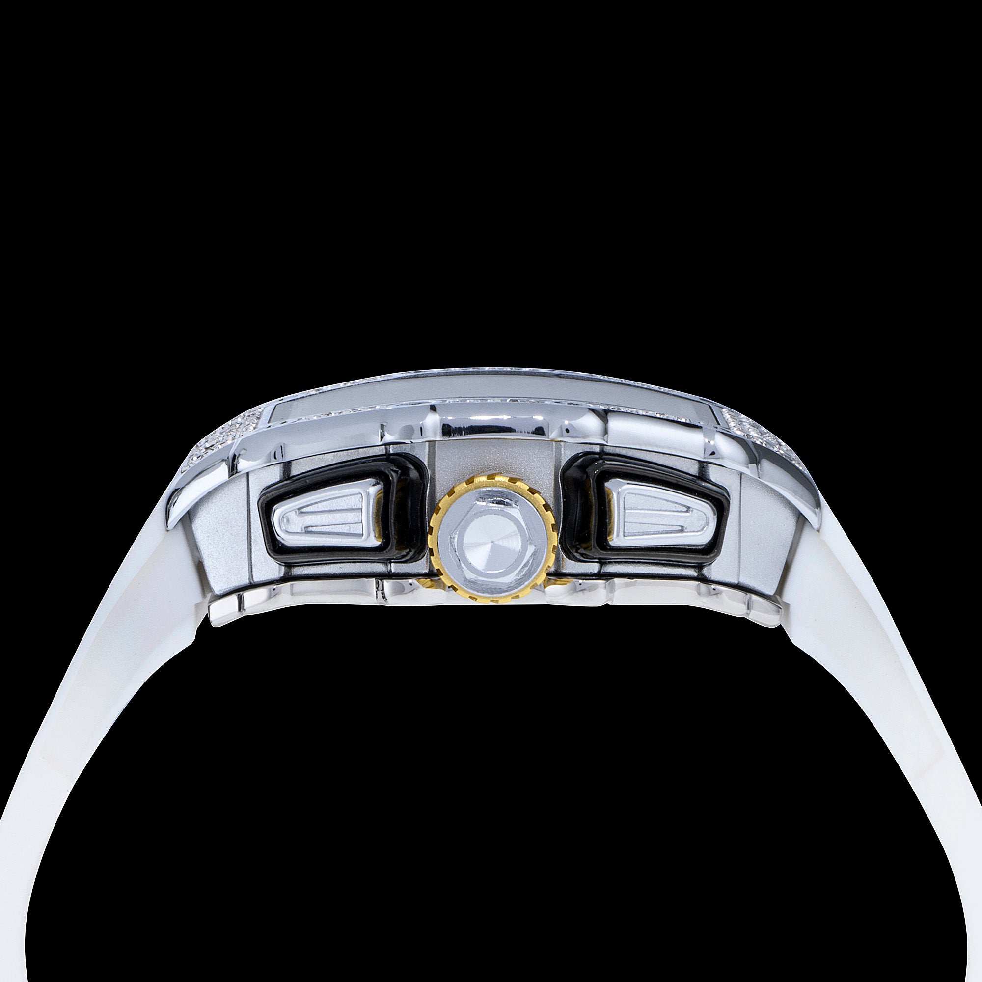 Billionaire Silver / White Strap