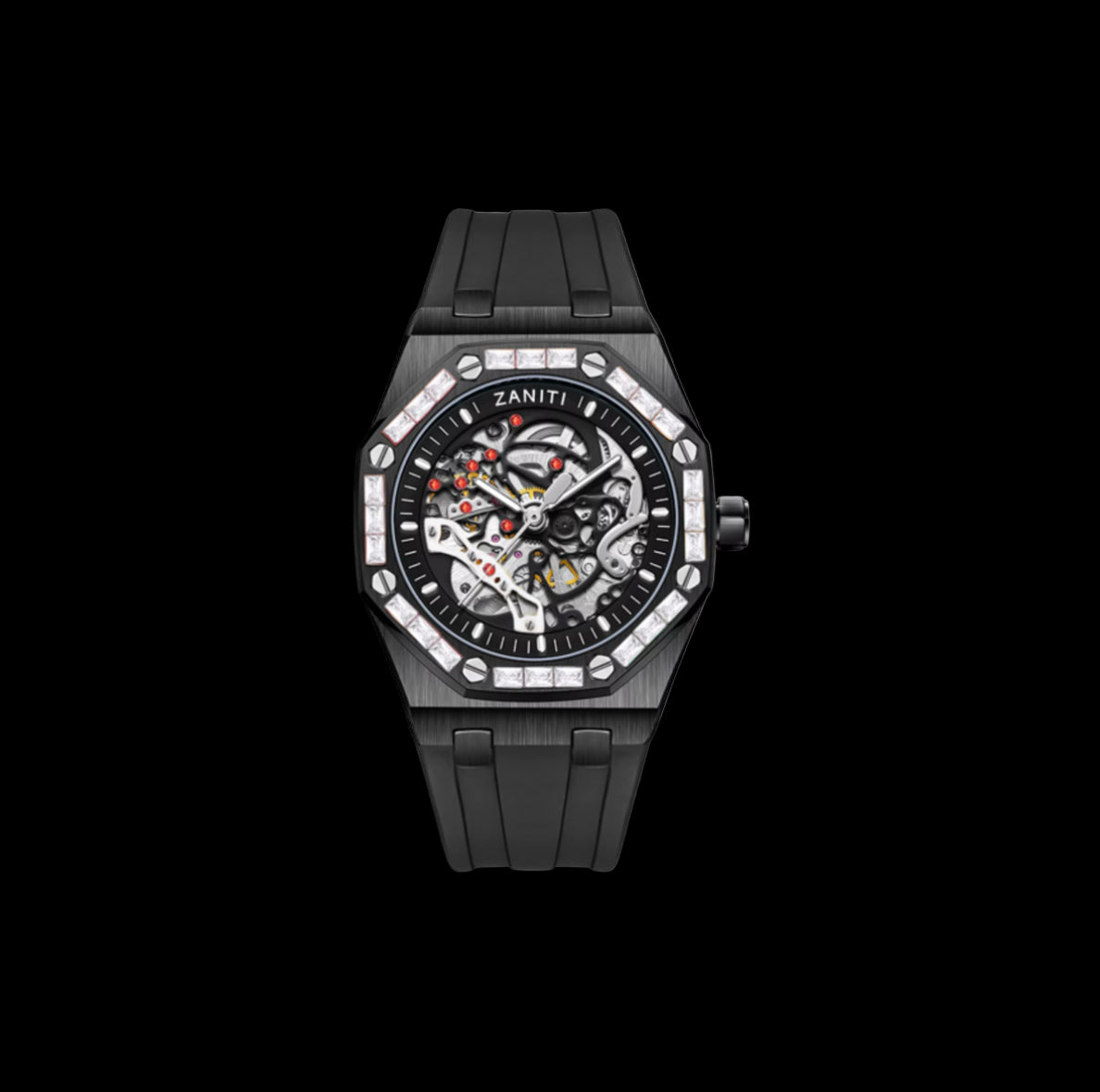 Luxe Skeleton / Black - White