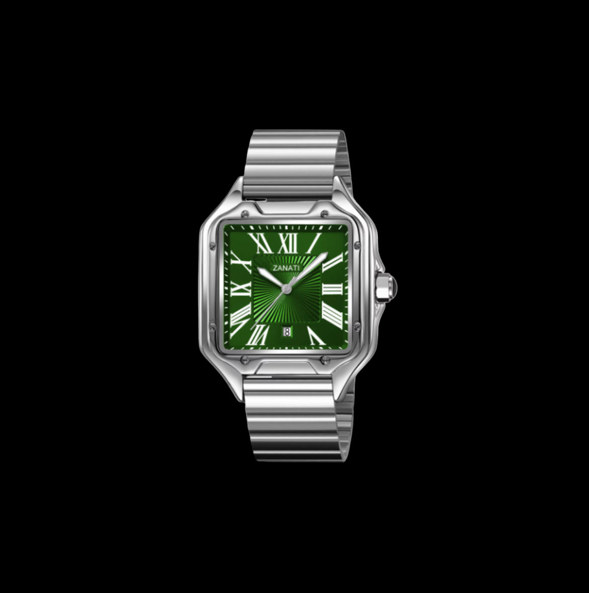 Vèloce / Silver - Green Dial