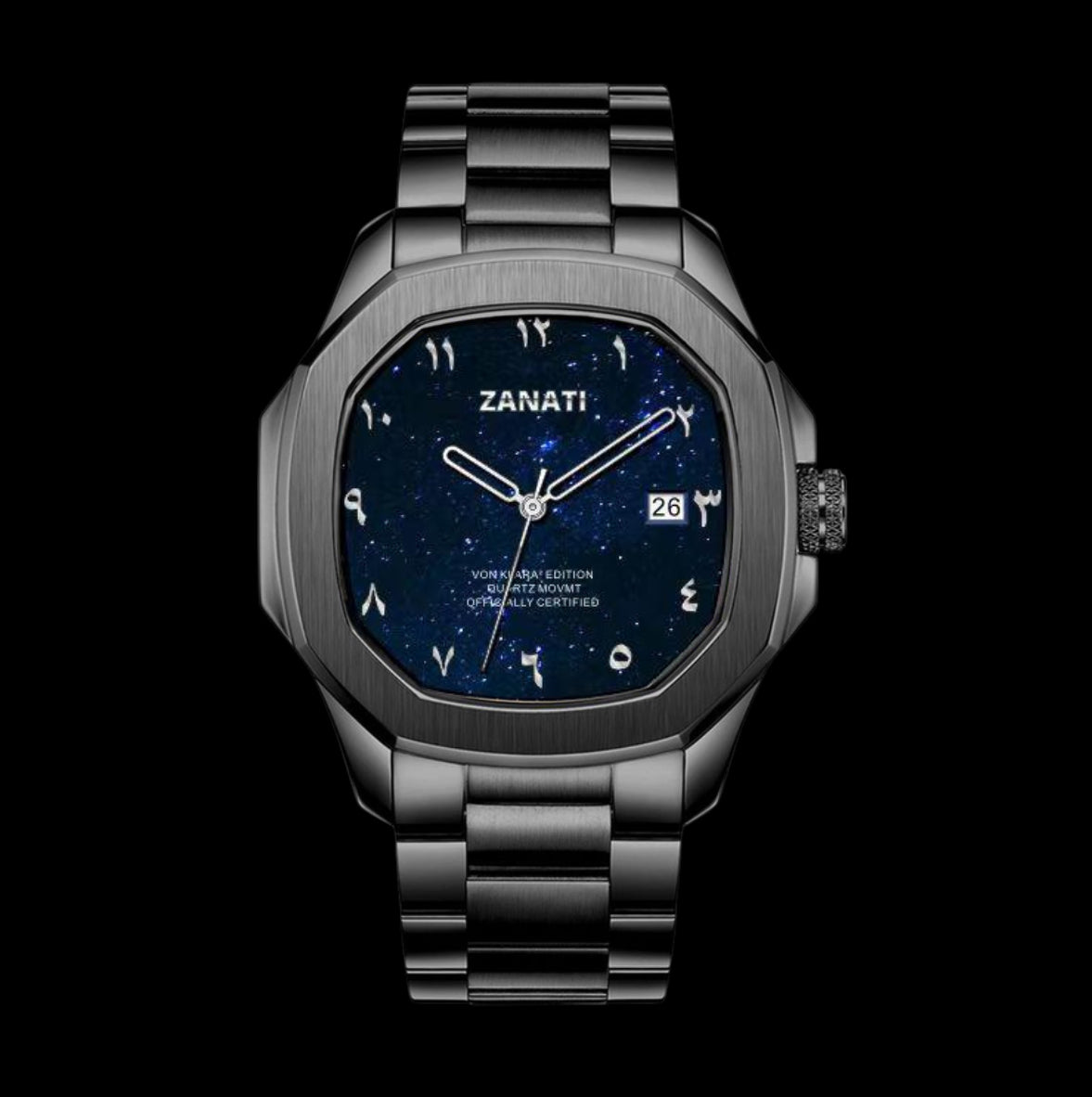 Von Klara² - Black / Blue Dial