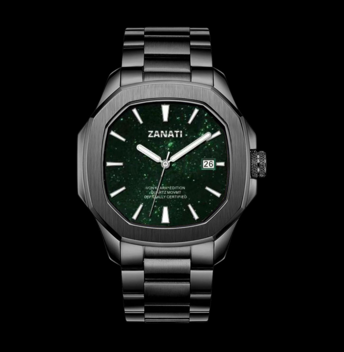 Von Klara² - Black / Blue Dial