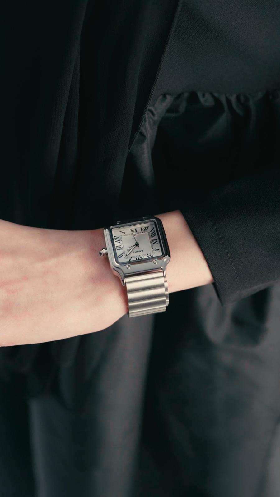 Vèloce / 36mm Silver - White Dial