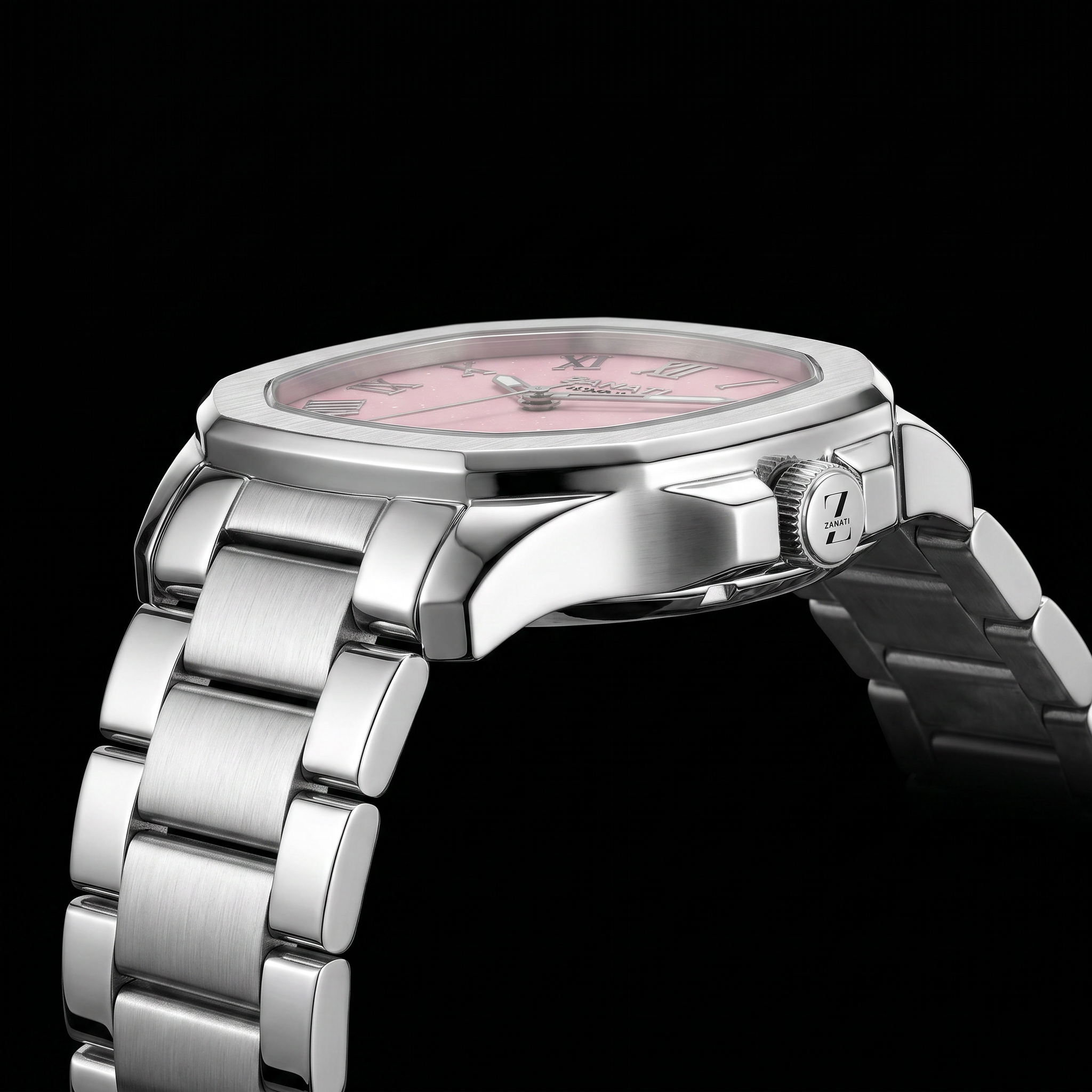 Von Klara² - 36mm Silver / Pink Dial